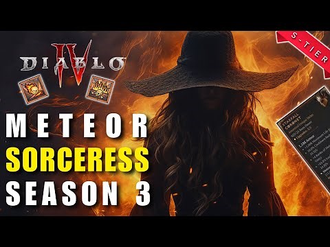 Meteor Firewall Sorcerer Build Guide - Diablo 4 Season 3