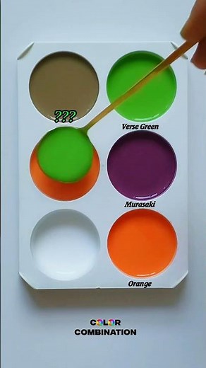 Can You Guess the Color Mix? 05(Easy to Hard) 🎨 #ColorMixing #Satisfying
