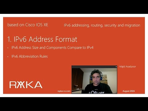 1. IPv6 Address Format