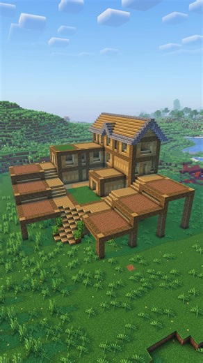 Minecraft Farm House #minecraft