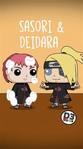 Sasori vs Deidara🔥 | Naruto Short