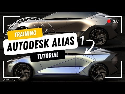 Autodesk Alias Training 1 | Lexus LF ZL Concept 2023 Tutorial