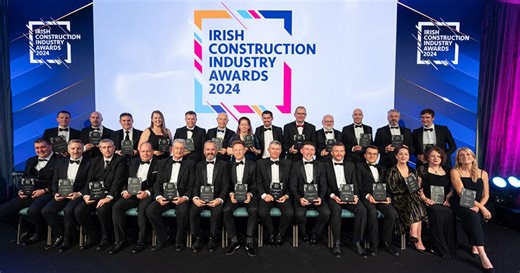 Sustainability and innovation take centre stage at Irish Construction Industry Awards 2024