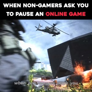 29K views · 323 reactions | When Non-Gamers Ask You To Pause An ONLINE GAME | Gameranx | Facebook