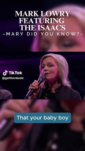 Mark Lowry's Touching Performance of 'Mary Did You Know'