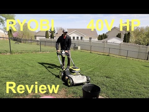 Ryobi 40V HP Battery Powered Lawn Equipment REVIEW