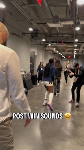 In the words of AB, “ BOW BOW BOW “ 💥 The @indianafever are TURNT UP after tonight’s win! WNBA Playoffs presented by @Google | WNBA