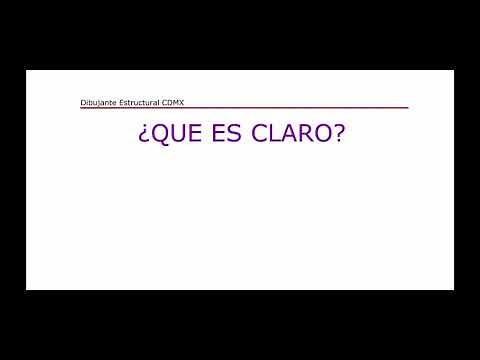 😎 𝗤𝘂é 𝗲𝘀 𝘂𝗻 𝗖𝗟𝗔𝗥𝗢 𝗲𝗻 𝗲𝘀𝘁𝗿𝘂𝗰𝘁𝘂𝗿𝗮𝘀 #queesclaro