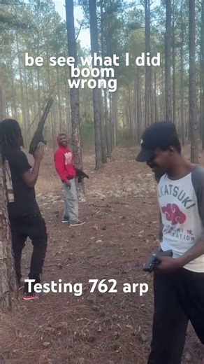 Testing arp 762 blooper lil bro hit that Mf at the end