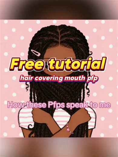 Hair Over Mouth PFP Tutorial: How to Make Aesthetic Profile Photo