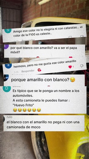 Combinación de Colores para la Ford F100