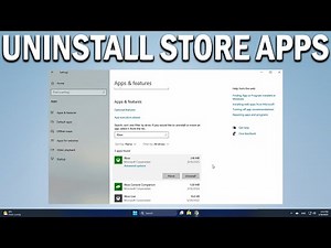How To Uninstall Microsoft Store Apps in Windows