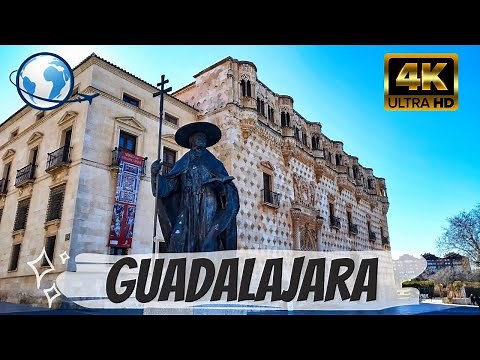 WHAT TO SEE in GUADALAJARA, Spain 4K - Must-sees in one day