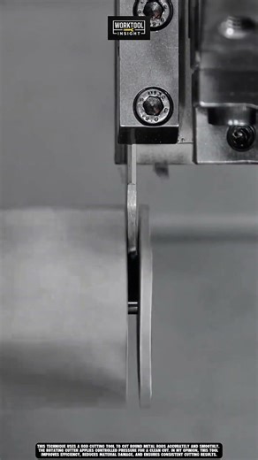 Rod Cutting Tool cutting round metal rods cleanly and precise best for workshop #tool