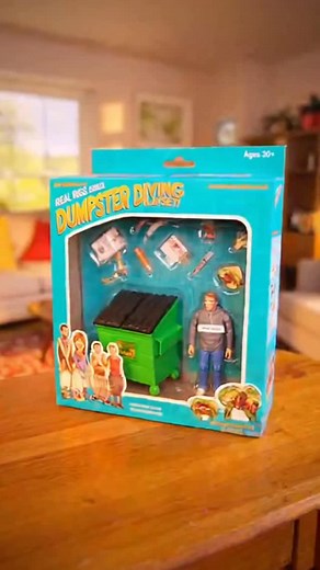 Practice your future today with the Dumpster Diving playset from real rigs series! | Coy Cooter