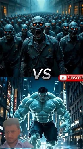 Blue Hulk & His Brothers vs Zombies – Gamma Power vs the Undead! 💥🧟‍♂️💪 #ai #shorts