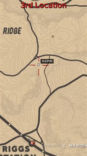 RDR2 Online Diablo Ridge Treasure Map 3 Locations 2026 #shorts #rdr2online #rdr2treasure