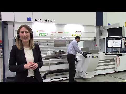 TRUMPF Virtual INTECH 2021: Bye-bye non-productive times - This is how efficient bending works today