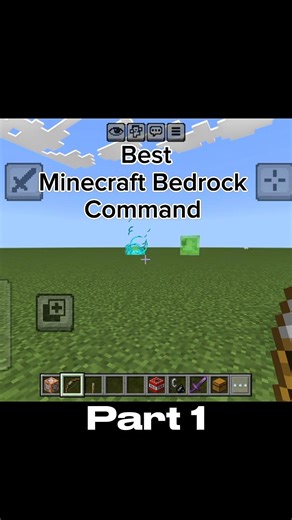 Best Minecraft Bedrock Command Ideas #shorts