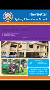 SIS Newsletter, December-2021 Edition. | Sydney International School