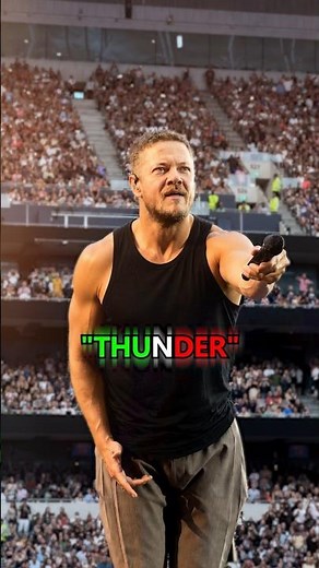 Nobody Expected the Crowd to Do THIS... | Imagine Dragons 🎤👑💕 #live #concert #thunder #fans