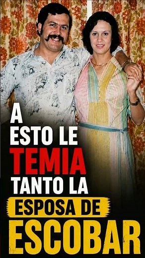 Escobar's wife's biggest fear 😨#feedshorts #colombia #history #shorts
