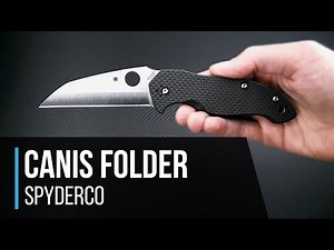 Spyderco Canis Compression Lock Folder Overview