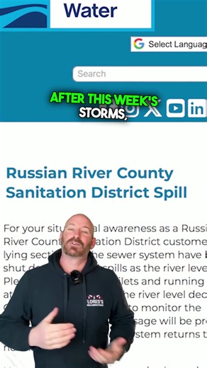Untreated wastewater spilled into the river after this week’s storms, and officials are urging people to stay away. This isn’t a one-off - it’s what happens when aging infrastructure meets bigger storms. Let me know what you think in the comments, send this to someone who might be interested and follow along for more real life Sonoma County #RussianRiver #SonomaCounty #Guerneville #LocalNews #NorthBay