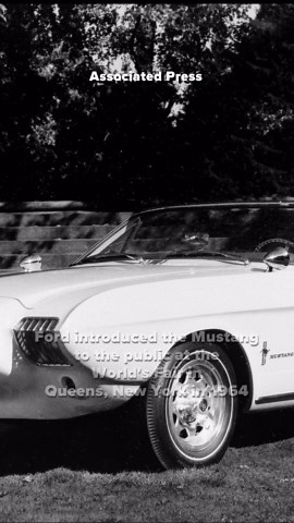 The iconic Mustang came rushing out of the stable on this day in 1964
