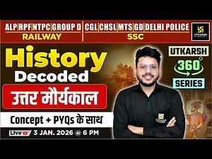 Later Mauryan Empire | History Decoded | Utkarsh 360 Series | Varun Sir