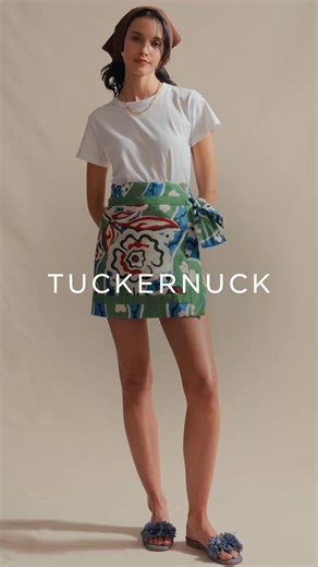 The wrap around. Shop skirts at Tnuck.com. | Tuckernuck