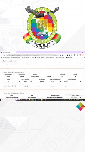 📌🤓☝🏻AQUÍ TE PRESENTAMOS EL TUTORIAL DE MATRICULACIÓN VIRTUAL PARA ESTUDIANTES ANTIGUOS. 🧑🏻‍💻🖥️🖨️ | UPEA Informa