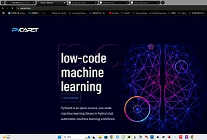 低代码机器学习-pycaret