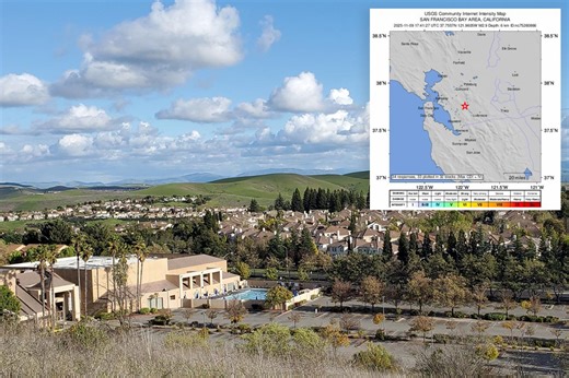 Earthquake swarm hits San Francisco Bay area with back-to-back tremors