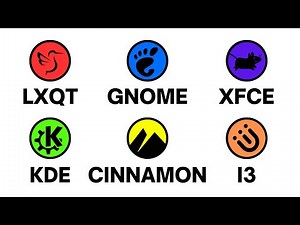 Every Linux Desktop Environment Explained in 1 minute