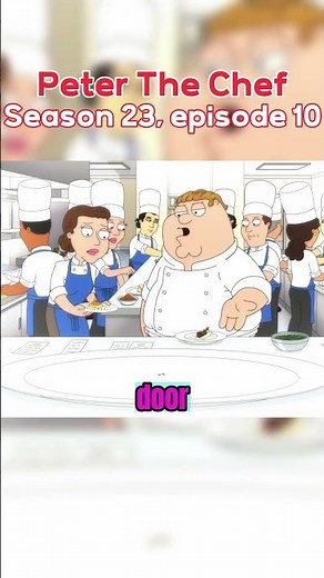 Peter and Quagmire work in a Fancy New York Restaurant👨‍🍳