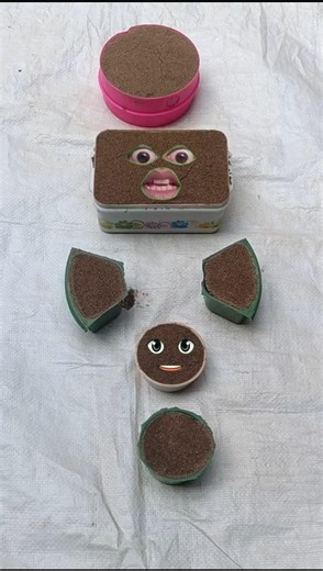 “Magic Sand Cutting ASMR – So Relaxing!”#sandshorts