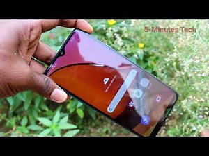 How to do screen recording in Samsung Galaxy A20s