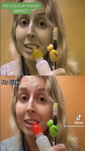 Red Green Colour Blindness #eyes