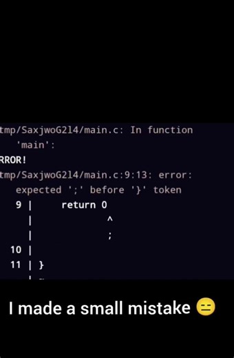 Wait… how did these numbers swap? 🤯 #LearnC #CProgramming #BeginnerCoder