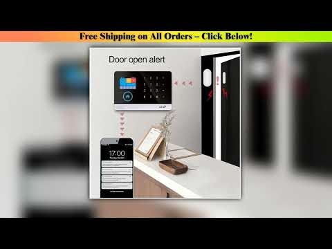 PG-103 Home Security Alarm System Wifi GSM Alarm Intercom Remote Control Autodial 433MHz Detectors