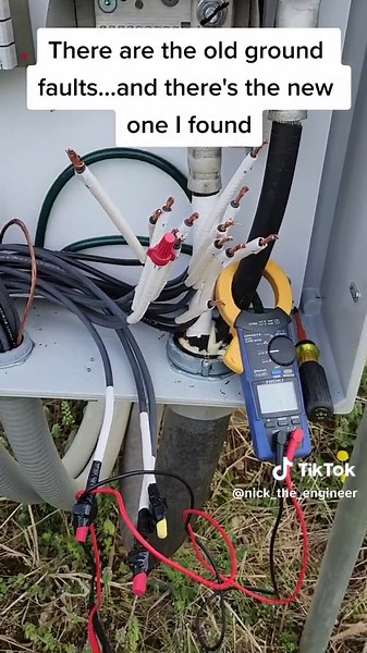 Ground faults on negatively grounded systems. #solar #troubleshooting #groundfault #morepawababy