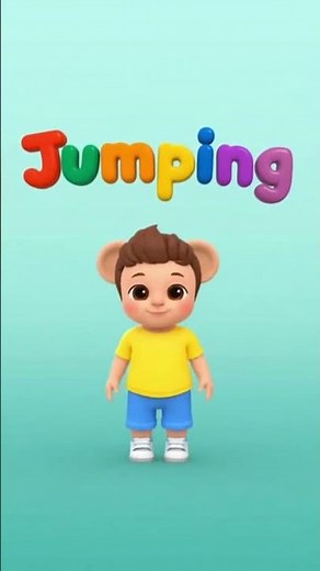 Jump Challenge for Little Ones #kidsexercise #fun - Toddler Learning Video