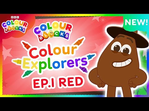 Red All Around! 🍎🍓🚒 Real World Colour Hunt | Colour Explorers Ep.1 | Colourblocks