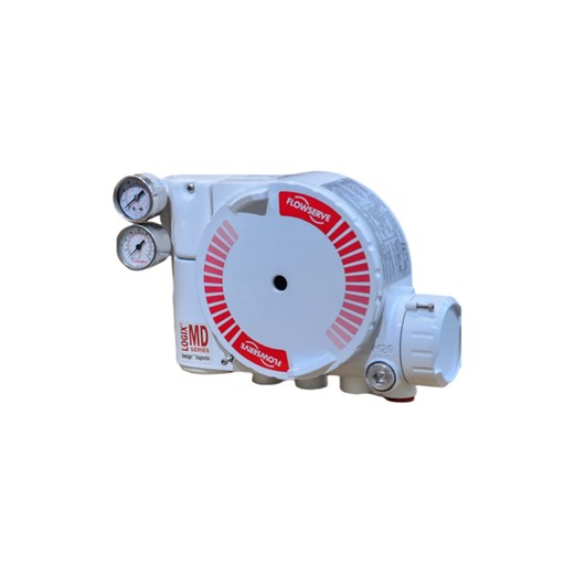Flowserve Logix 3200MD-28-D6-E-04-40-0G-0F Digital Positioners HART Communication Aluminum White House Used with Control Valve
