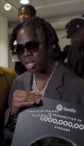 5.8K views · 532 reactions | History in the making: Rema proudly joins the Billions Club at the O2 Arena, celebrating 1 Billion streams for 'Calm Down' with Selena Gomez.  | Entertainment Daily | Facebook