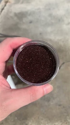 .008” Chocolate Rain Metal Flake - Dark Brown Flake