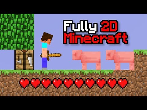 This Minecraft 2D version is insane.