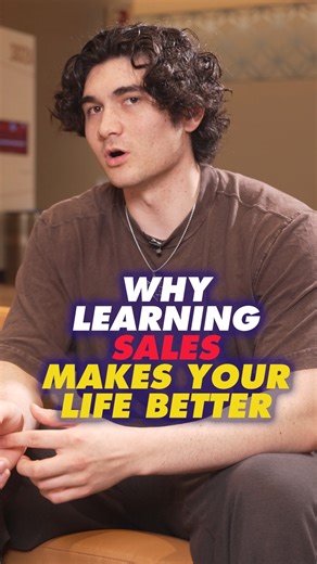Why learning sales makes your life better✅ | Jeremy Miner