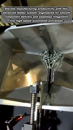 Efficient Automated Screw Feeding System For Industrial Production Lines